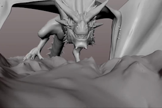 model 3d animals,creatures,dinosaurs, dragons, t rex for printing,game,animation