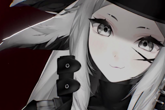 create, rig vtuber model in live2d, vrchat avatar vtuber avatar vtuber character