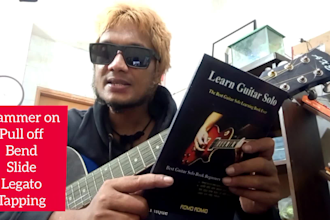 teach you what to learn and how to play guitar solo