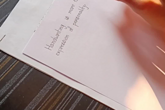 create aesthetic handwritten letters and notes