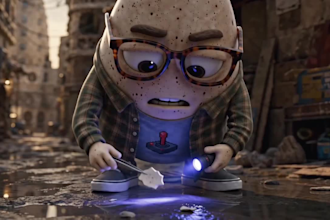 create disney style ai animated stories, 3d kids cartoons, movie trailers