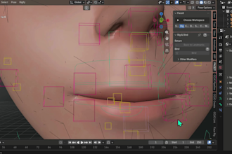 rig your characters at blender 3d