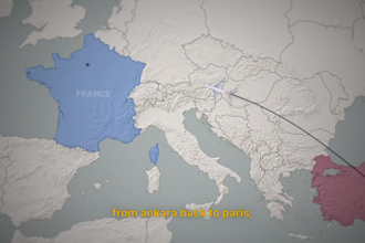make you a professional map animation for your documentary