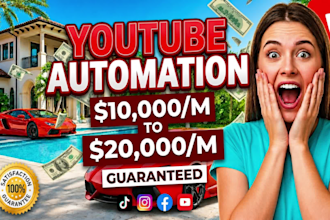 build and grow youtube automation channel and create automated cash cow videos
