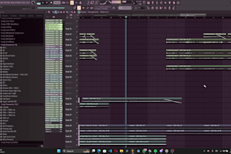 produce a full song as a professional music producer