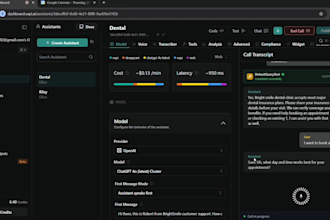 set up an ai phone agent for calls, bookings, and support using vapi or retell