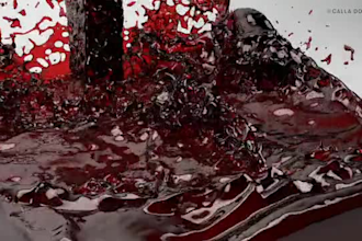 create realistic 3d product and fluid simulations for your product in houdini