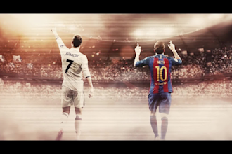 edit cinematic football documentaries for youtube