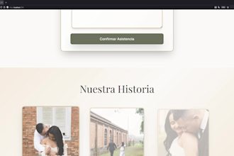create a premium digital wedding invitation and rsvp website