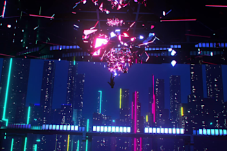 make cinematic 3d animation for you
