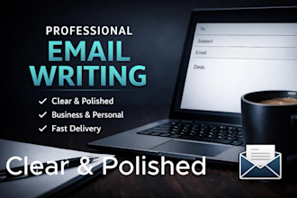 write a clear, professional and polit email, complaint or request