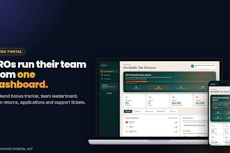 build a branded tax office website and preparer portal