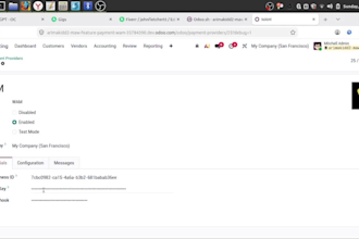 develop a custom odoo payment gateway integration