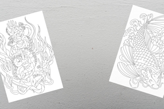 create custom coloring pages for kids,children and adults