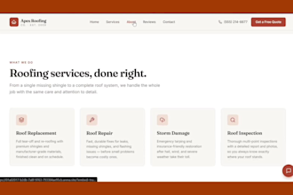 build contractor ai website with chatbot, lead gen, CRM automation and booking