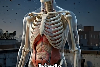 create viral skeleton animation shorts like drdata