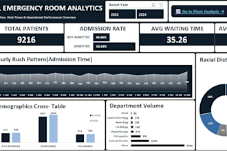 build a dynamic excel dashboard and KPI reports