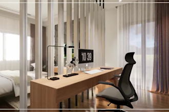 do interior design, room decor, and realistic 3d rendering