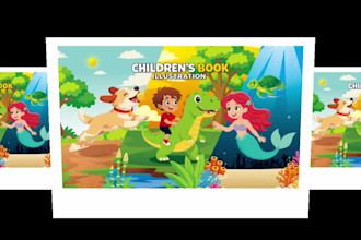 create children book illustration and storybook art