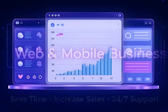 develop ai bots, or I will be your busines app developer