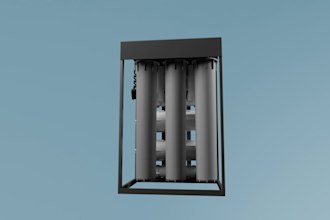 create 3d product animation industrial assembly and installation guide video