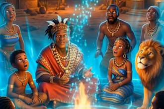 create ai 3d african folktale videos for youtube and tiktok to boosts engagement