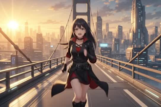 ai music video animated lyrics video anime music 2d cartoon music youtube music