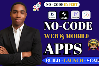 build your mvp with bubble io, flutterflow, adalo, or glide