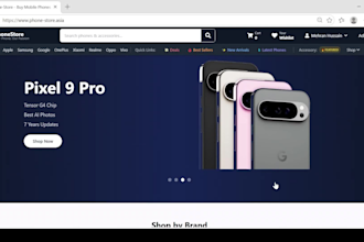 build mern stack phone store ecommerce with ai auto blog and stripe