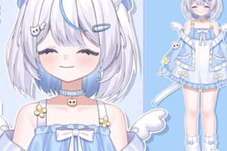 draw and rig live2d vtuber model, 2d vtuber model, v tuber, vtuber rigging