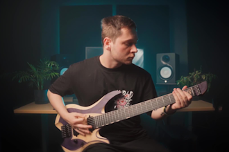 write and record modern metalcore, djent, deathcore songs