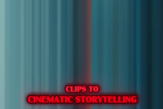 create cinematic ai videos, storytelling video editing, faceless content