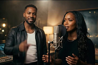 create a realistic hip hop music video with storytelling
