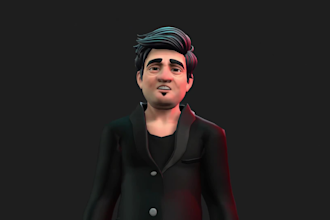 design 3d character and 3d animation for game or video