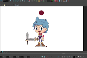 create the complete rig of your 2d character in toon boom harmon