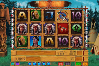 design stunning slots game UI graphics and animation, icon