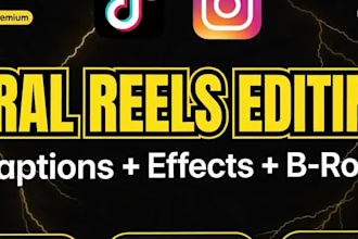 edit tiktok instagram reels and youtube shorts with viral auto captions