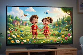 3d pixar style 3d animation, ai video, and pixar style animated content