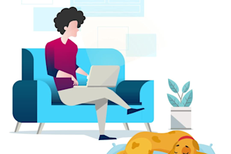 create a professional looped lottie animation