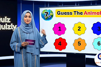 create HD quiz, trivia videos for youtube,shorts and tiktok