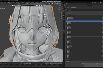 rig, fix, convert any 3d model for mmd, vrchat, vrm, vroid, arkit blendshape
