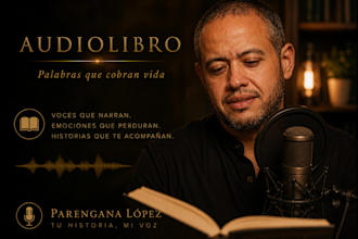 record a professional spanish audio guide narration