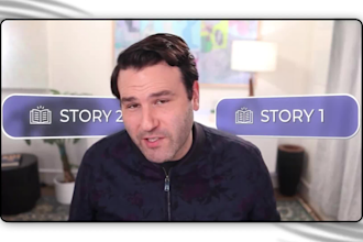 edit professional talking head video in iman gadzhi style