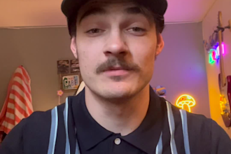 create a male ugc video