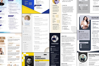 create an ats friendly resume CV and cover letter