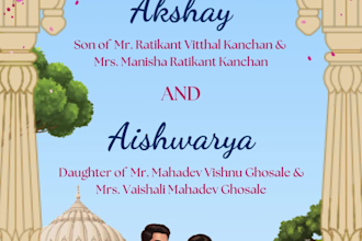 design premium digital custom invitations for weddings and events