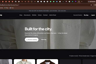 build a modern react js website