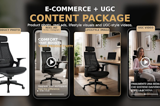 create ai tiktok and reels video ads for furniture and home decor