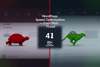 speed optimize your wordpress for core web vitals