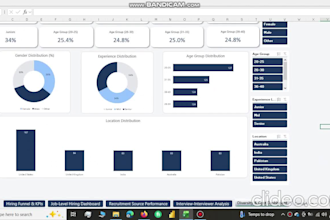create interactive HR dashboards and analytics